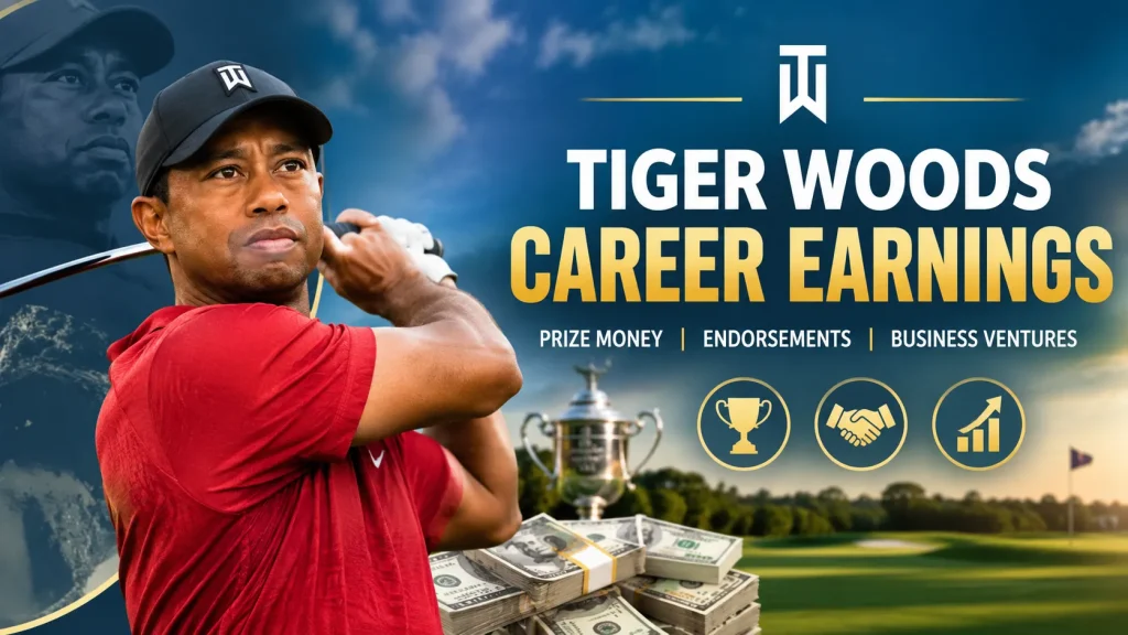 Tiger Woods Career Earnings Prize Money & Total Income 2026
